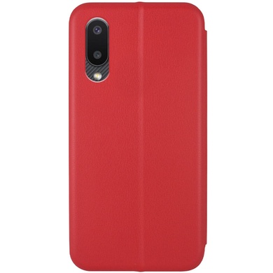 Кожаный чехол (книжка) Classy для Samsung Galaxy A02 Красный