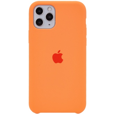 Чохол Silicone Case (AA) для Apple iPhone 11 Pro Max (6.5 "), Оранжевый / Papaya