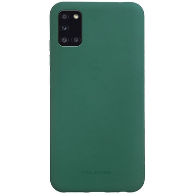 TPU чехол Molan Cano Smooth для Samsung Galaxy A31 Зеленый