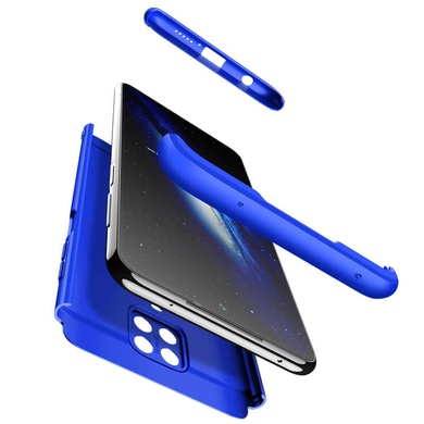 Пластикова накладка GKK LikGus 360 градусів (opp) для Xiaomi Redmi Note 9s/Note 9 Pro/9 Pro Max, Синий