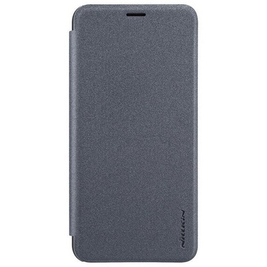 Кожаный чехол (книжка) Nillkin Sparkle Series для OnePlus 5T, Черный
