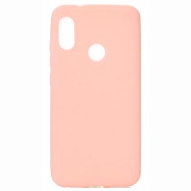 Силиконовый чехол Candy для Xiaomi Redmi Note 5 Pro / Note 5 (DC) Розовый
