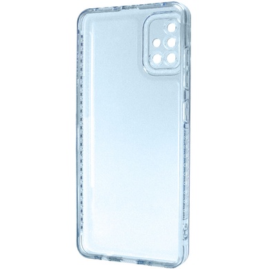 Чохол TPU Starfall Clear для Samsung Galaxy A51, Голубой