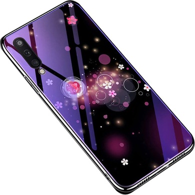 TPU+Glass чехол Fantasy с глянцевыми торцами для Samsung Galaxy A50 (A505F) / A50s / A30s, Пузырьки и цветы