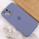 Чохол Silicone Case Full Camera Protective (AA) для Apple iPhone 14 Plus (6.7"), Сірий / Lavender Gray