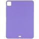 Чехол Silicone Case Full without Logo (A) для Apple iPad Pro 12.9" (2020) Сиреневый / Elegant Purple