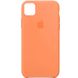 Чохол Silicone Case (AA) для Apple iPhone 11 Pro Max (6.5 "), Оранжевый / Papaya