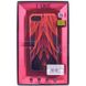 TPU чехол Kutis Print "I want personality" для Apple iPhone 7 (4.7"), Красный / фиолетовый, Перья