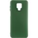 Чохол Silicone Cover Lakshmi (AA) для Xiaomi Redmi Note 9s / Note 9 Pro / Note 9 Pro Max, Зелений / Dark Green