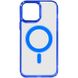 Чехол TPU Iris with MagSafe для Apple iPhone 12 Pro / 12 (6.1") Синий