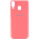 Чехол Silicone Cover My Color Full Protective (A) для Samsung Galaxy A40 (A405F) Розовый / Peach