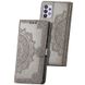 Кожаный чехол (книжка) Art Case с визитницей для Samsung Galaxy A13 4G Серый