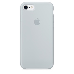 Чехол Silicone case (AAA) для Apple iPhone 7 / 8 (4.7") Голубой / Mist blue