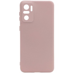 Чохол Silicone Cover Full Camera without Logo (A) для Xiaomi Redmi Note 10 / Note 10s, Рожевий / Pink Sand