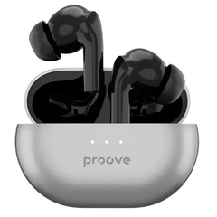 Бездротові TWS навушники Proove Woop with ANC, Silver / Black