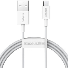 Дата кабель Baseus Superior Series Fast Charging MicroUSB Cable 2A (2m) (CAMYS-A), Белый