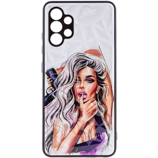 TPU+PC чехол Prisma Ladies для Samsung Galaxy A73 5G Purple