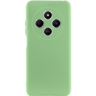 Чехол Silicone Cover Lakshmi Full Camera (AA) для Xiaomi Redmi 14C / Poco C75 Зеленый / Pistachio