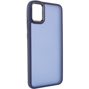 Чохол TPU+PC Lyon Frosted для Samsung Galaxy A06, Navy Blue