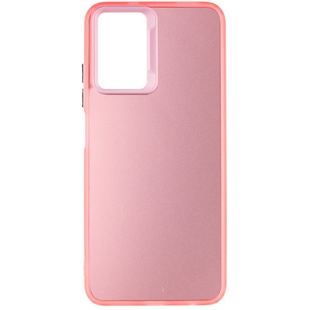 TPU+PC чехол Magic glow with protective edge для Xiaomi Redmi Note 11 Pro 4G/5G / 12 Pro 4G Pink