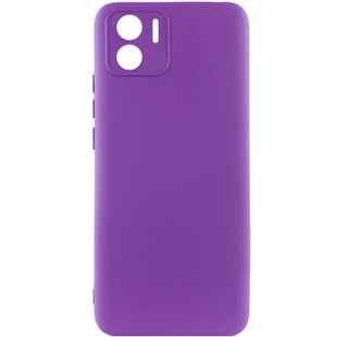 Чехол Silicone Cover Lakshmi Full Camera (A) для Xiaomi Redmi A1 / A2 Фиолетовый / Purple