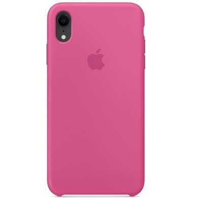 Чохол Silicone case (AAA) для Apple iPhone XR (6.1"), Малиновий / Dragon Fruit