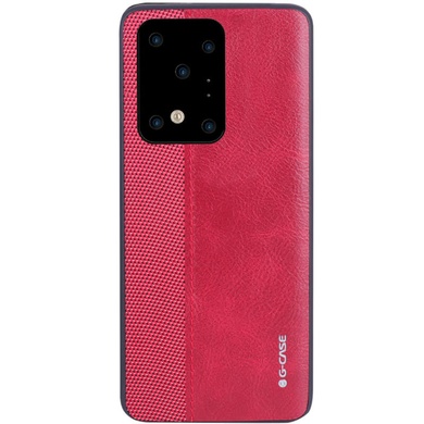 Чохол-накладка G-Case Earl Series для Samsung Galaxy S20 Ultra, Червоний