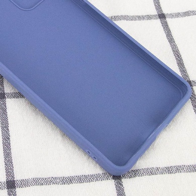 Силиконовый чехол Candy Full Camera для Xiaomi Redmi Note 11 (Global) / Note 11S Голубой / Mist blue