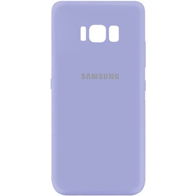 Чохол Silicone Cover My Color Full Protective (A) для Samsung G955 Galaxy S8 Plus, Бузковий / Dasheen