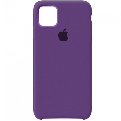 Чехол Silicone Case (AA) для Apple iPhone 11 Pro Max (6.5") Сиреневый / Purple