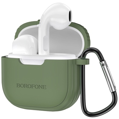 Беспроводные TWS наушники BOROFONE BW29 Forest Green