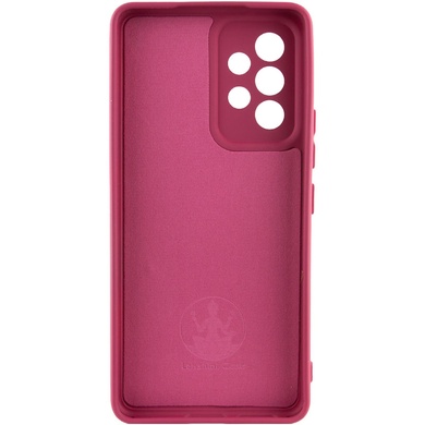 Чохол Silicone Cover Lakshmi Full Camera (AAA) для Samsung Galaxy A52 4G / A52 5G / A52s, Розовый / Barbie pink
