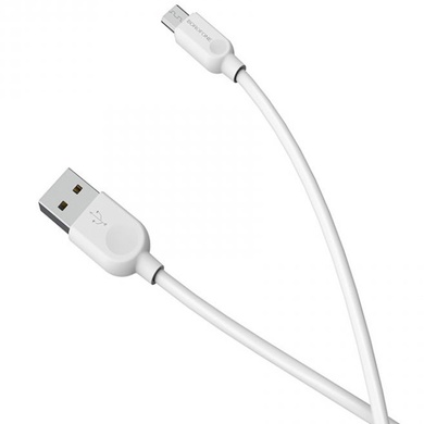 Дата кабель Borofone BX14 USB to MicroUSB (1m) Белый
