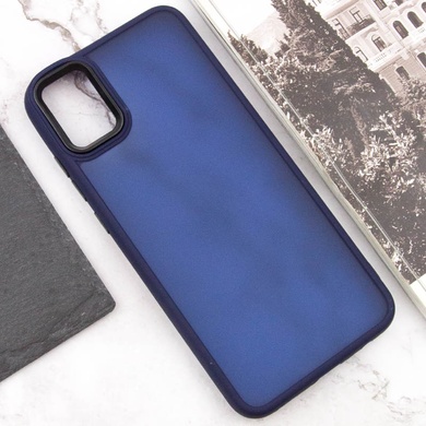 Чохол TPU+PC Lyon Frosted для Samsung Galaxy A06, Navy Blue