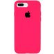 Чохол Silicone Case Full Protective (AA) для Apple iPhone 7 plus / 8 plus (5.5 "), Розовый / Barbie pink