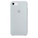 Чехол Silicone case (AAA) для Apple iPhone 7 / 8 (4.7") Голубой / Mist blue