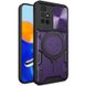 Ударопрочный чехол Bracket case with Magnetic для Xiaomi Redmi 10 Purple