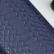 Кожаная накладка Fibra Python для Samsung Galaxy S21 FE Blue