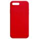 Силиконовый чехол Candy для Apple iPhone 7 plus / 8 plus (5.5") Красный