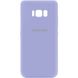 Чехол Silicone Cover My Color Full Protective (A) для Samsung G955 Galaxy S8 Plus Сиреневый / Dasheen