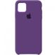 Чехол Silicone Case (AA) для Apple iPhone 11 Pro Max (6.5") Сиреневый / Purple