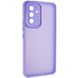 TPU+PC чохол Accent для Samsung Galaxy S24, White / Purple