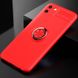 TPU чохол Deen ColorRing під магнітний тримач (opp) для Realme C11, Красный / Красный