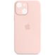 Чехол Silicone Case Full Camera Protective (AA) для Apple iPhone 13 (6.1") Розовый / Chalk Pink