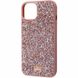 TPU чехол Bling World Rock Diamond для Apple iPhone 15 (6.1") Розовый