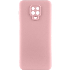 Чехол Silicone Cover Lakshmi Full Camera (A) для Xiaomi Redmi Note 9s / Note 9 Pro / Note 9 Pro Max Розовый / Pink