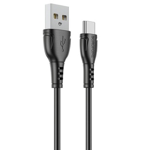 Дата кабель Borofone BX51 Triumph USB to Type-C (1m), Чорний