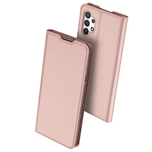 Чехол-книжка Dux Ducis с карманом для визиток для Samsung Galaxy A13 4G Rose Gold