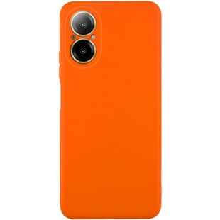 Силиконовый чехол Candy Full Camera для Realme C67 4G Оранжевый / Orange