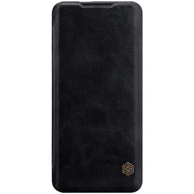 Кожаный чехол (книжка) Nillkin Qin Series для OnePlus 7T Pro, Черный